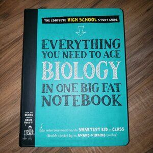 Everything you need to Ace a biology in one big fat notebook